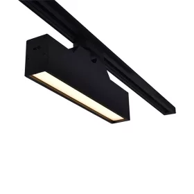 SMUKŁA OPRAWA ŚWIETLNA K30 2-LINIE 12 W 120&degCCT CZARNA