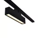 SMUKŁA OPRAWA ŚWIETLNA K30 2-LINIE 12 W 120&degCCT CZARNA