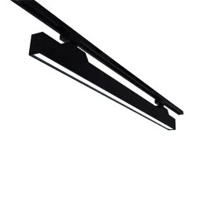 OPRAWA ŚWIATŁOWA DO SZYN T30 2-LINIE 24 W 30°CCT CZARNA