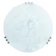 Klosz lampy HIER 2XE27 BIAŁY D400MM 