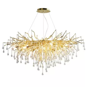 ŻYRANDOL ANDREW 13XG9 ZŁOTY/KRYSZTAŁY