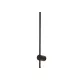 Kinkiet LED ASCOLI 12 W 4000 K 600 mm, czarny