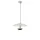 ATENA Lampa wisząca LED 12W 4000K, BIAŁA+CZARNA