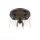 Klosz lampy BIANCA 3XE27 CZARNY/DREWNO