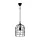 Lampa wisząca CAGE 1xE27 CZARNA