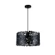 Lampa wisząca CHESTER 1XE27 CZARNA