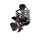 Lampa sufitowa CINEMA 1XE27 CZARNA 310X150MM 