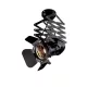 Lampa sufitowa CINEMA 1XE27 CZARNA 310X150MM 