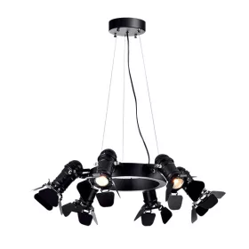ŻYRANDOL CINEMA 6XE27 CZARNY D630MM