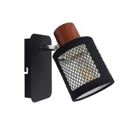 DELIA SPOT 1XE27 CZARNY