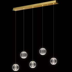 DIAMOND LED MEDALLION 21 W 3000 K, ZŁOTY