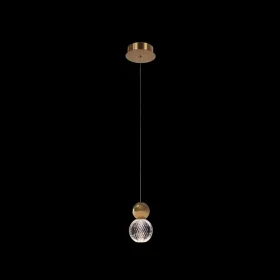 DIAMOND LED MEDALLION 5 W 3000 K, ZŁOTY