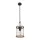 ELIA SUSPENSION 1XE27 CZARNY/BIAŁY
