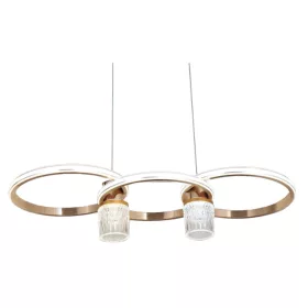 ELZA LED MEDALLION 40W CCT, ZŁOTY, ZŁOTY