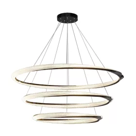 Lampa wisząca LED ERICA 120 W 3000 K, CZARNA