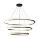 Lampa wisząca LED ERICA 120 W 3000 K, CZARNA