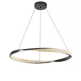 Lampa wisząca LED ERICA 39 W 3000 K, CZARNA