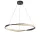 Lampa wisząca LED ERICA 39 W 3000 K, CZARNA
