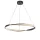 Lampa wisząca LED ERICA 63 W 3000 K, CZARNA