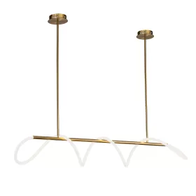 Lampa wisząca LED FELIPE 65 W 3000 K, miedź