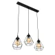 Lampa wisząca HEIDI 3XE27 CZARNA