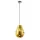 Lampa wisząca HELEN 1XE27 bursztynowe szkło