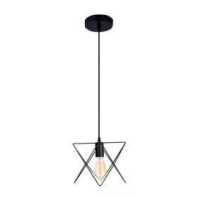 Lampa wisząca IDA 1XE27 CZARNA