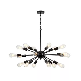 ŻYRANDOL JACKSON 18XE27 CZARNY D730MM
