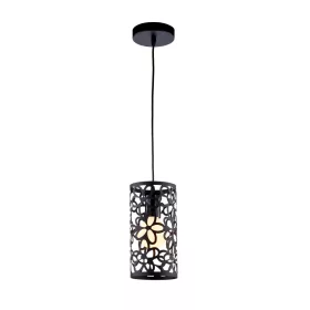 JANIS-1A LAMPY WISZĄCE 1XE27 CZARNE D130MM