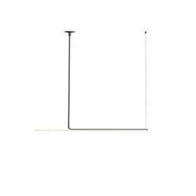 JULIO LAMPY WISZĄCE LED 38 W 4000 K 1000 MM, CZARNE
