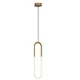 LARA Lampa wisząca LED 12W 3000K, miedź