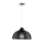 LIV SUSPENSION 1xE27 CHROM/CZARNY