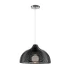 LIV SUSPENSION 1xE27 CHROM/CZARNY