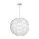 LUNA SUSPENSION 1XE27 BIAŁA