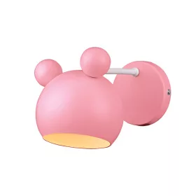 LAMPKA ŚCIENNA MICKEY 1XE27 RÓŻOWA