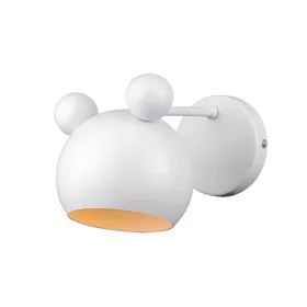 LAMPKA ŚCIENNA MICKEY 1XE27 BIAŁA
