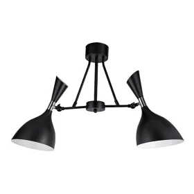 Lampa sufitowa MORGAN 2XE14 CZARNA