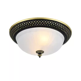 Lampa sufitowa PETRA M 2XE27 380 mm CZARNA
