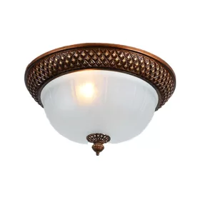 Lampa sufitowa PETRA M 2XE27 380 mm BRĄZOWA