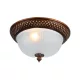 Lampa sufitowa PETRA M 2XE27 380 mm BRĄZOWA