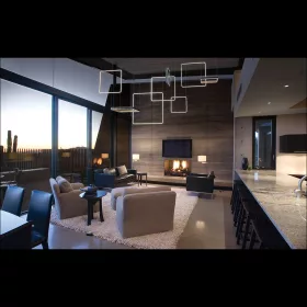 PRESTIGE LED PENDANT 458W 3000K, WIELOKOLOROWY