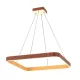 PRESTIGE LED PENDANT LIGHT 73,6 W 3000 K, BRĄZOWY + POMARAŃCZOWY