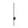 LAMPKA ŚCIENNA LED RIMINI 7W 4000K 600MM, CZARNA