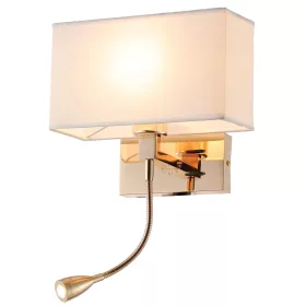 ROSA LAMPKA ŚCIENNA LED 3W 3000K + 1XE27, FRANCUSKI ZŁOTY