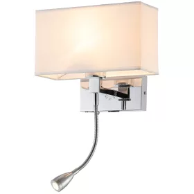 ROSA LAMPKA ŚCIENNA LED 3W 4000K + 1XE27, CHROM