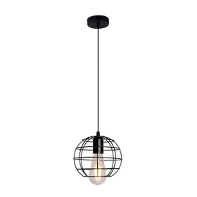 TARA PENDANT 1XE27 CZARNY