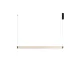 TOULON LAMPY PENDANT LED 30W 4000K, CZARNE