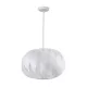 Lampa wisząca TWEED 1XE27 BIAŁA