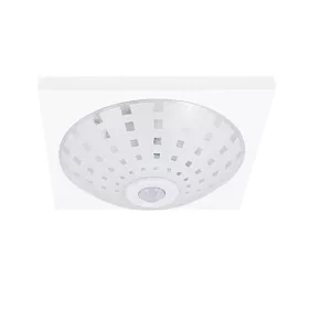 8110 LAMPKA SUFITOWA Z CZUJNIKIEM 2XE27 300MM/300MM BIAŁA