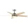 EL-1245 ŻYRANDOL LED Z WENTYLATOREM 20 W CHROM/DREWNO